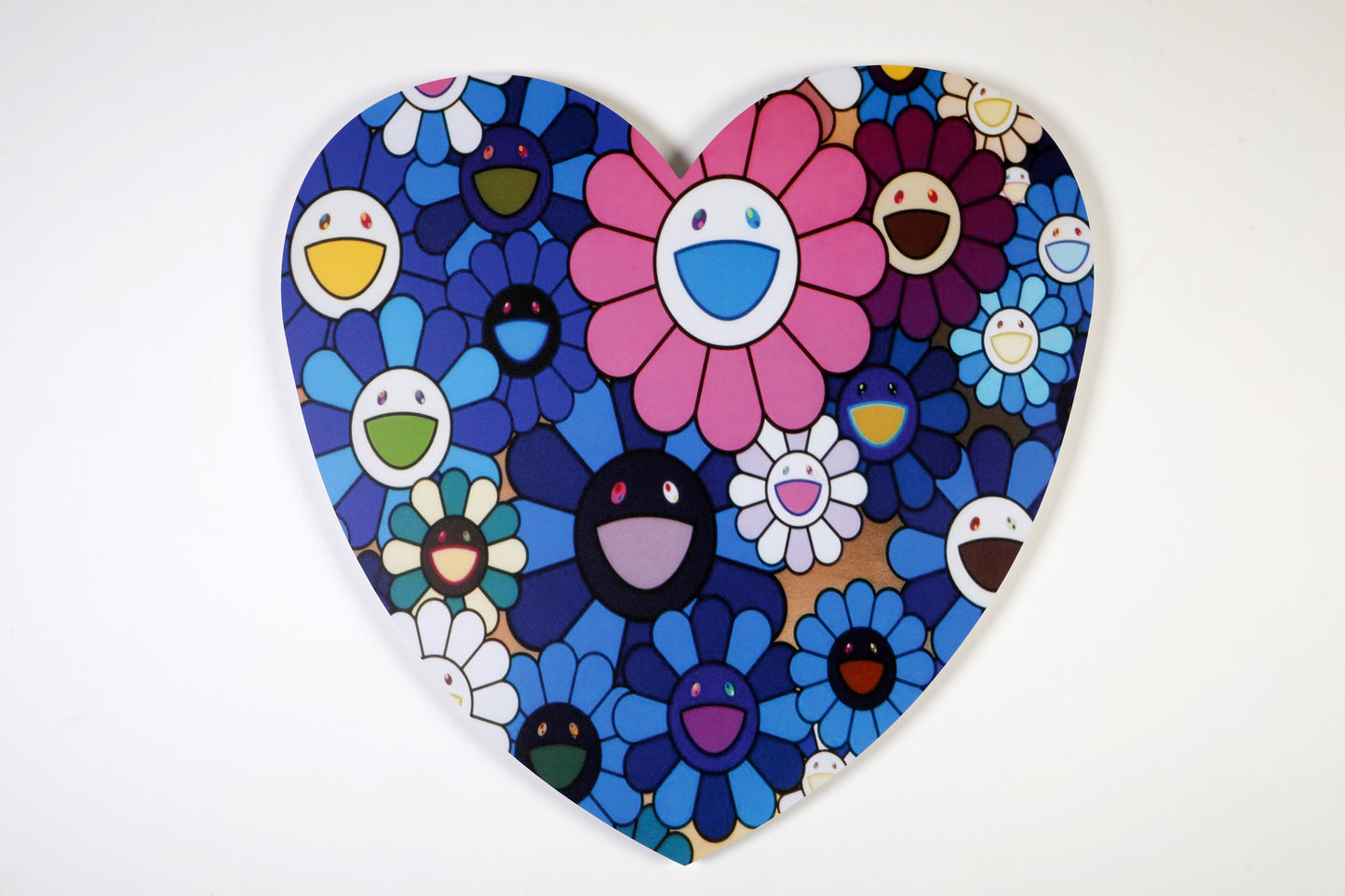 Noisy (1990) - Heart Murakami II- Mixed Media Edition auf 3mm Alu-Dibond - UrbanPopSociety - H2SF Editions