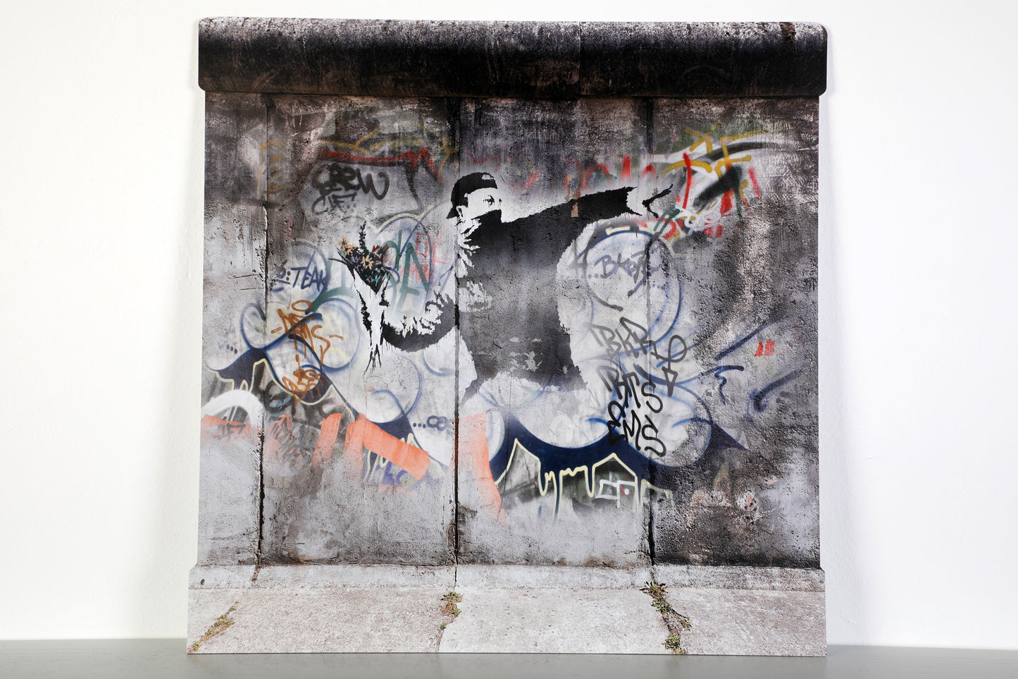 Noisy (1990) - Banksy Wall II- Mixed Media Edition auf 3mm Alu-Dibond - UrbanPopSociety - H2SF Editions