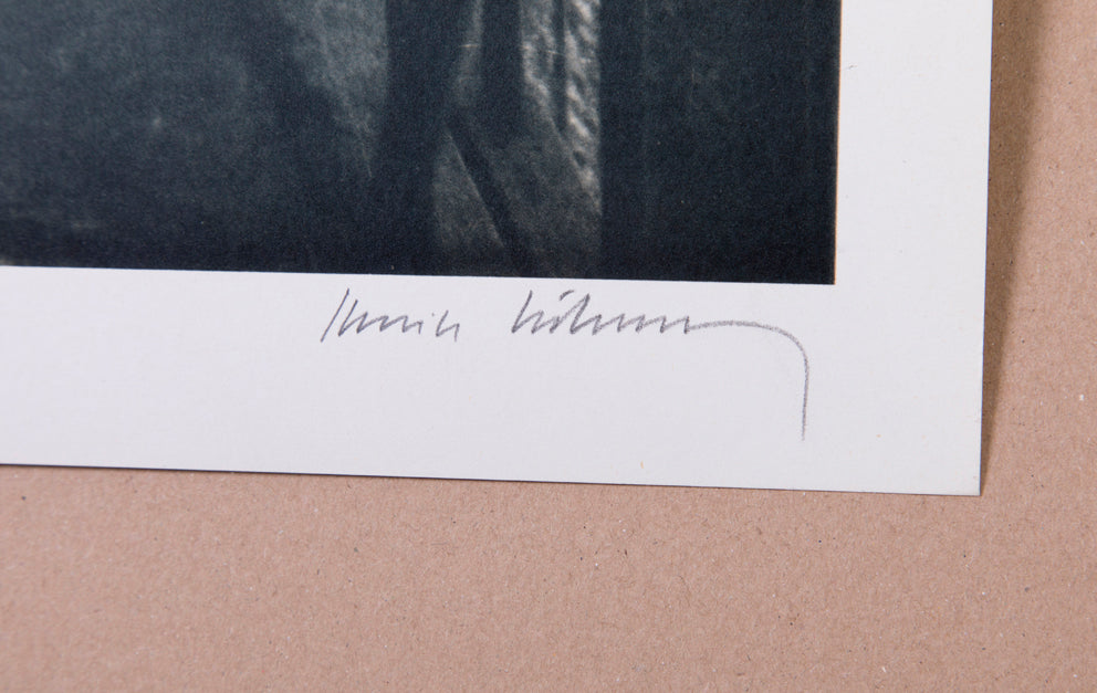 Handsignierter Lichtdruck "Balkonszene, 1984" von Karin Székessy