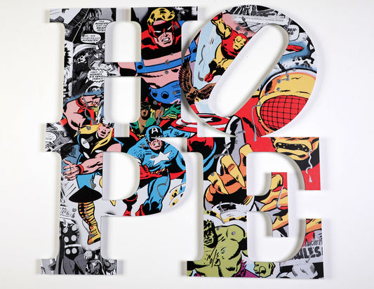 Noisy (1990) - Super Hope IV - Mixed Media Edition auf 3mm Alu-Dibond - UrbanPopSociety - H2SF Editions