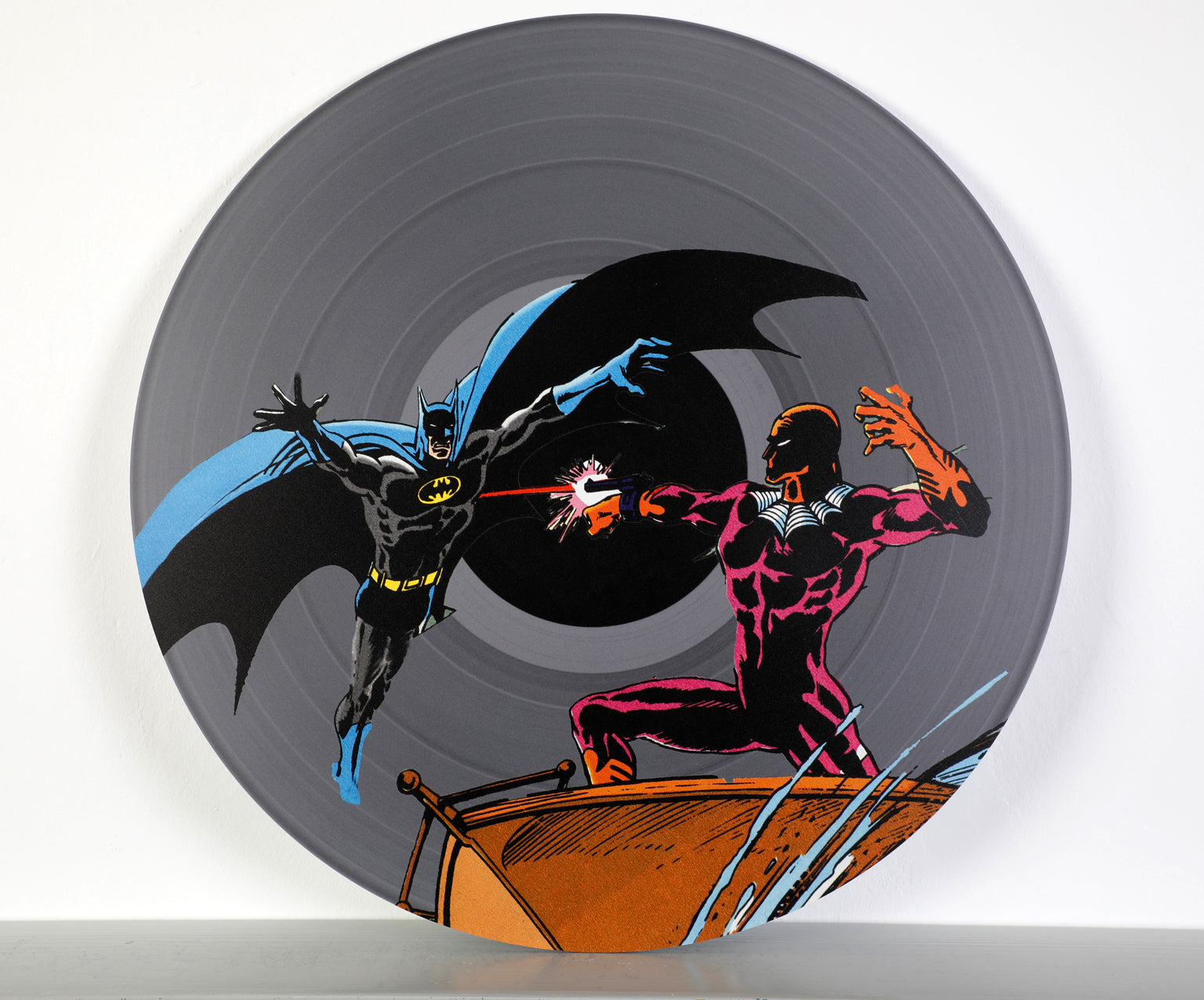 Asch (1972) - Super Vinyl V - Mixed Media Edition auf 3mm Alu-Dibond - UrbanPopSociety - H2SF Editions