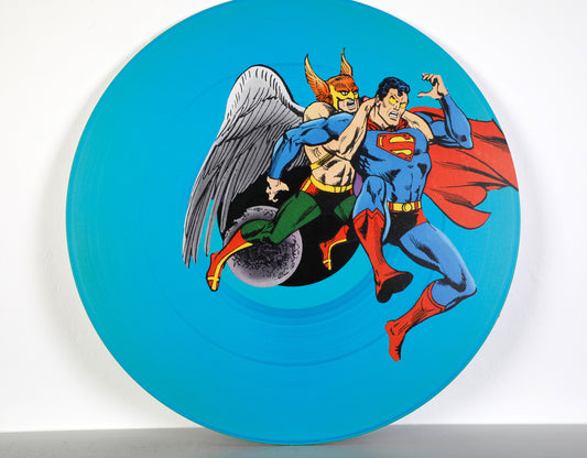 Asch (1972) - Super Vinyl II - Mixed Media Edition auf 3mm Alu-Dibond - UrbanPopSociety - H2SF Editions