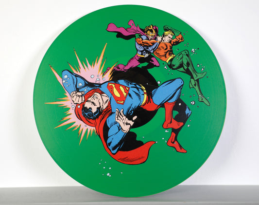 Asch (1972) - Super Vinyl I - Mixed Media Edition auf 3mm Alu-Dibond - UrbanPopSociety - H2SF Editions