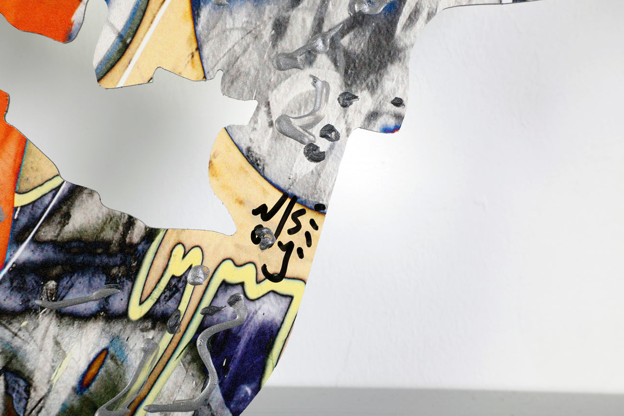 Noisy (1990) - Street Art Skull I (Epreuve d'artiste) | Iconic Art Remix | UrbanPopSociety | H2SF