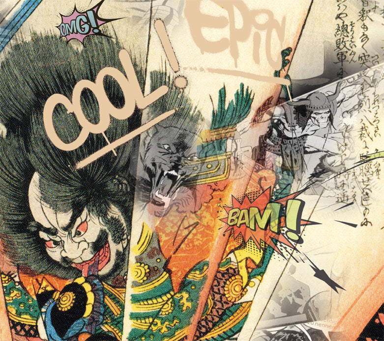Akira Hiro (1978) – Ronin Clash | Iconic Art Remix | UrbanPopSociety | H2SF