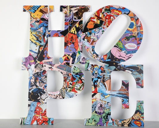Noisy (1990) - Super Hope I - Mixed Media Edition auf 3mm Alu-Dibond - UrbanPopSociety - H2SF Editions