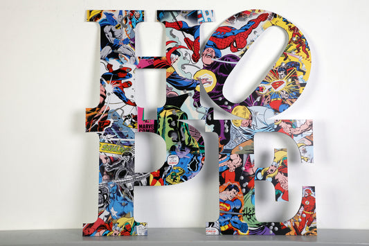 Noisy (1990) - Super Hope III - Mixed Media Edition auf 3mm Alu-Dibond - UrbanPopSociety - H2SF Editions