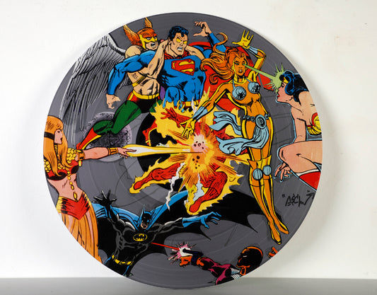 Asch (1972) - Super Vinyl United - Mixed Media Edition auf 3mm Alu-Dibond - UrbanPopSociety - H2SF Editions