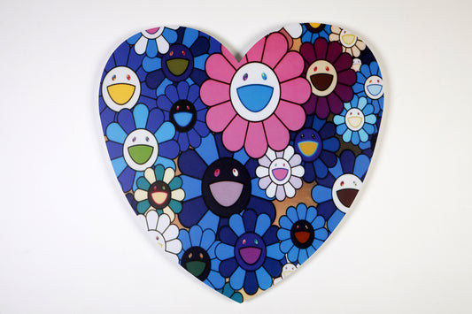 Noisy (1990) - Heart Murakami II- Mixed Media Edition auf 3mm Alu-Dibond - UrbanPopSociety - H2SF Editions