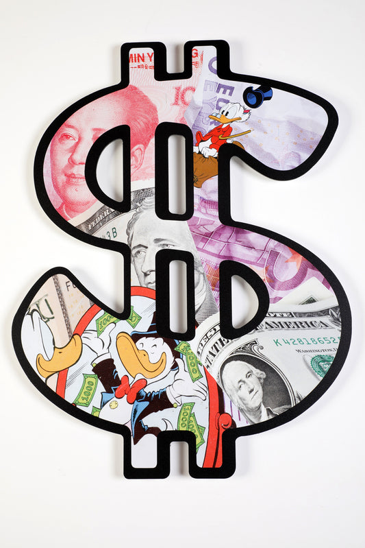 Noisy (1990) - Jeld I - Mixed Media Edition auf 3mm Alu-Dibond - UrbanPopSociety - H2SF Editions