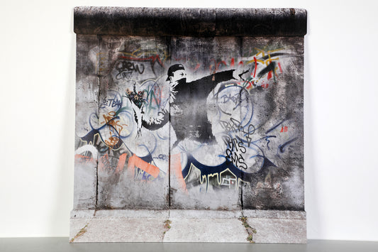 Noisy (1990) - Banksy Wall II- Mixed Media Edition auf 3mm Alu-Dibond - UrbanPopSociety - H2SF Editions
